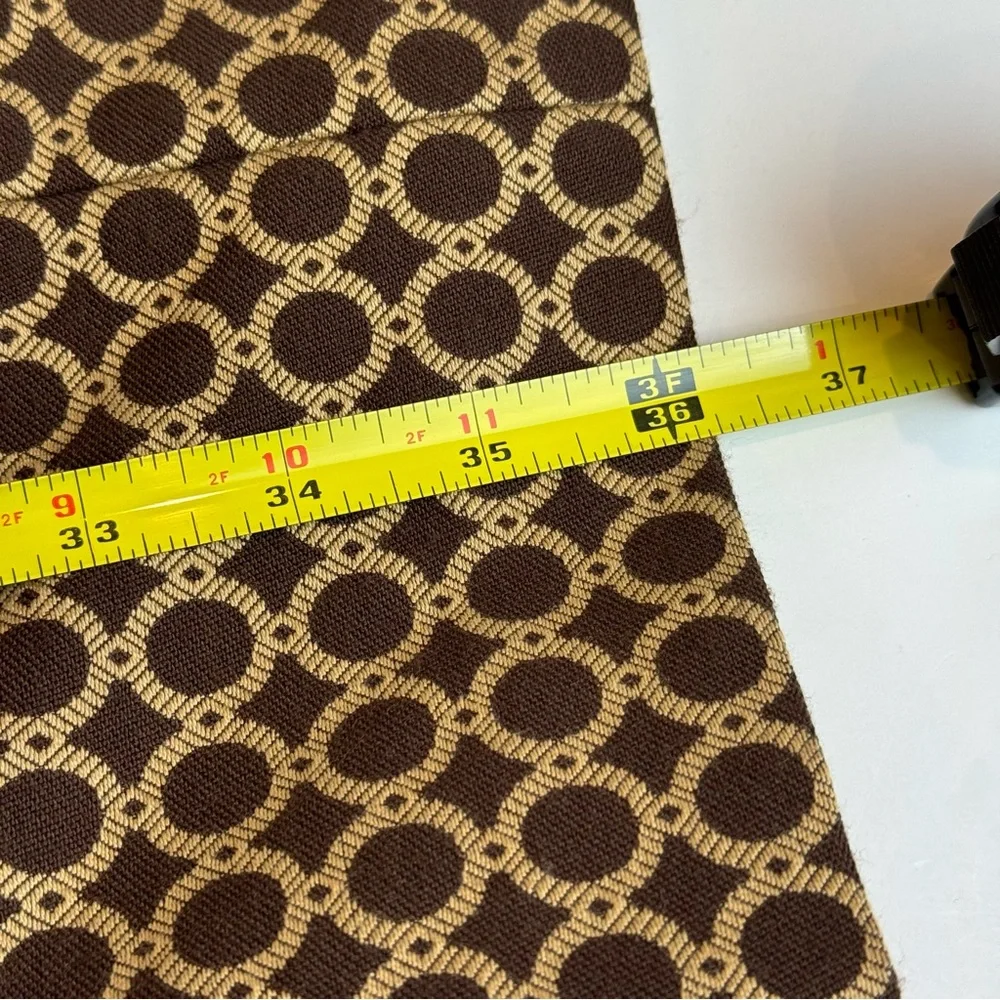 Sigrid Olsen Long Blazer Single Breasted Brown Gold Vintage - Picture 12 of 17